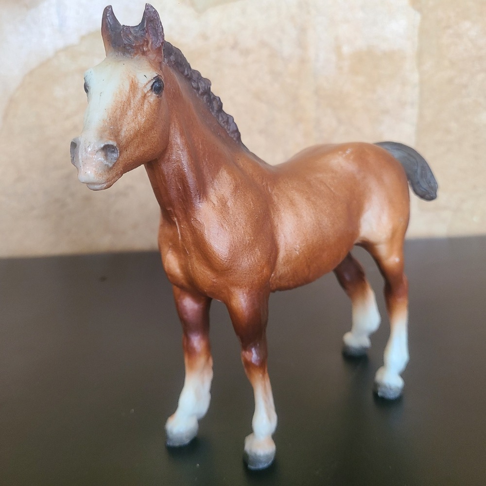 Vintage Breyer Molding Co #84 USA‎ Clydesdale Horse Foal Figurine 1969-1989